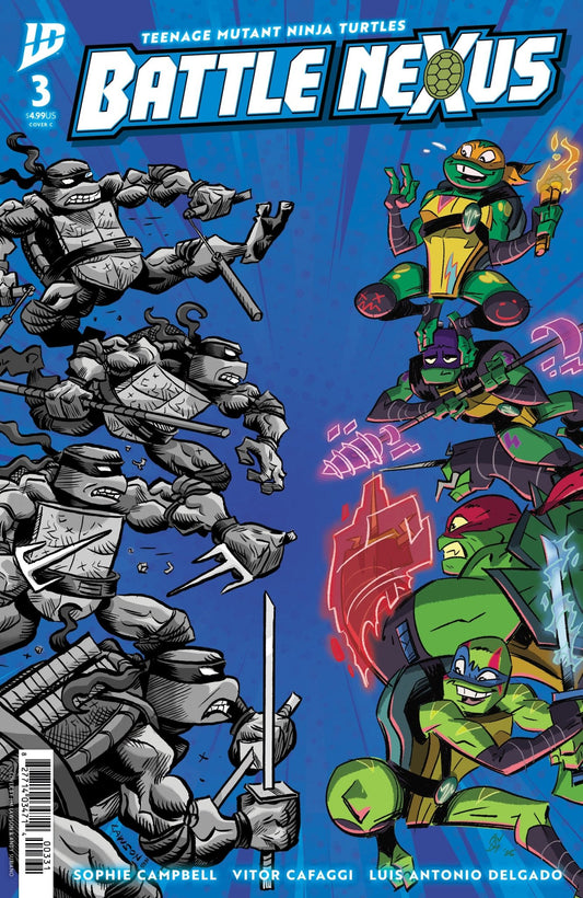 Teenage Mutant Ninja Turtles: Battle Nexus 3 Variant C (Lawson & Suriano) - Cadets Toys & Comics