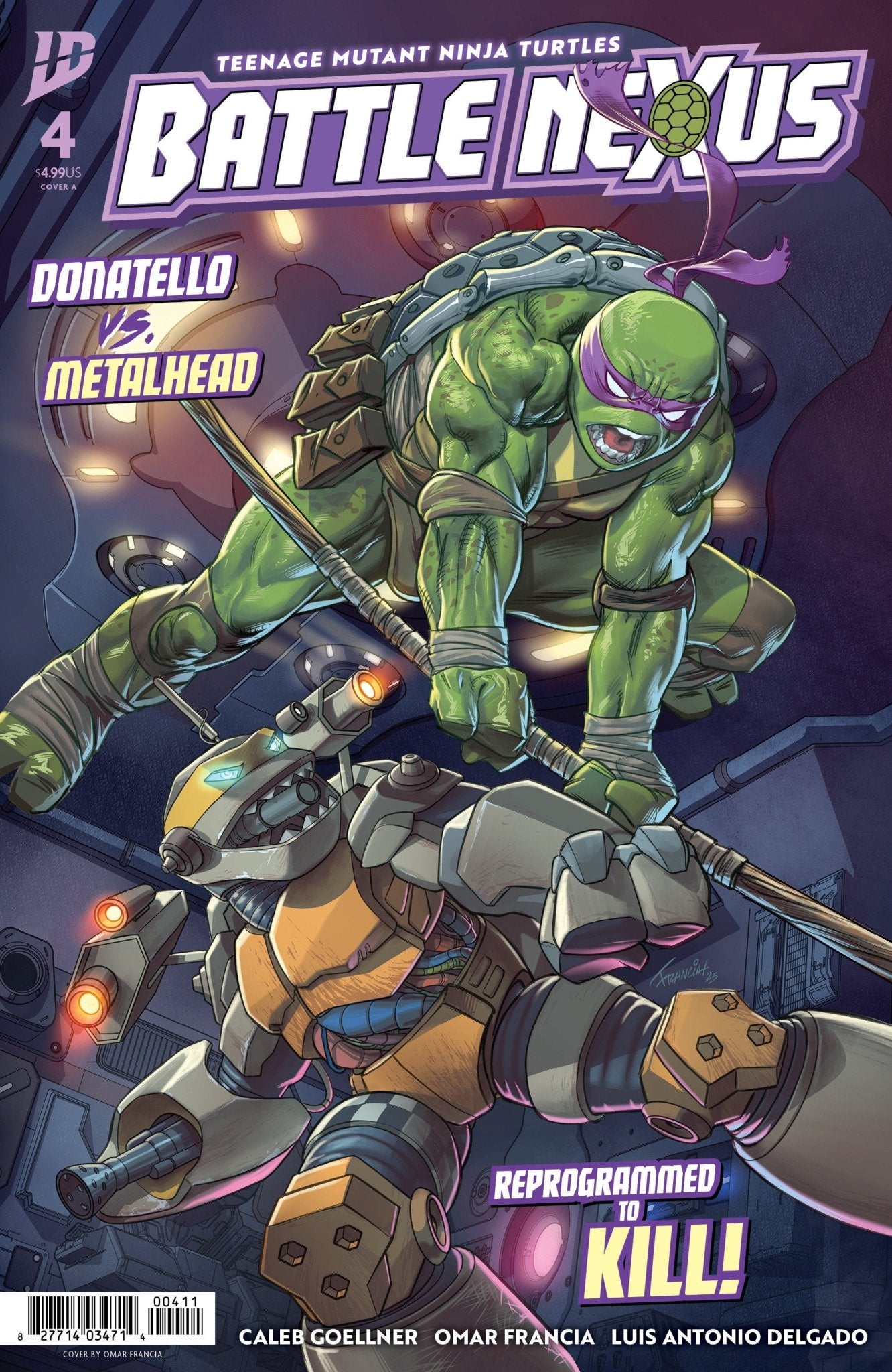 Teenage Mutant Ninja Turtles: Battle Nexus 4 Cover A (Francia) - Cadets Toys & Comics