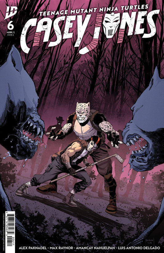 Teenage Mutant Ninja Turtles: Casey Jones 6 Cover A (Nahuelpan) - Cadets Toys & Comics