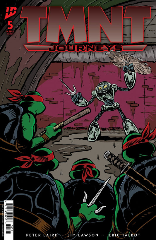 Teenage Mutant Ninja Turtles: Journeys 5 Variant B (Mitchroney) - Cadets Toys & Comics