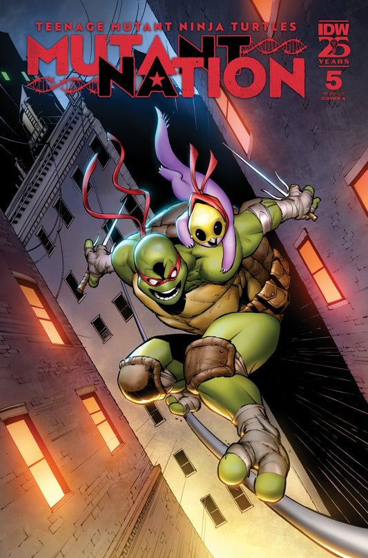 Teenage Mutant Ninja Turtles Mutant Nation 5 Cover A Dunbar - Cadets Toys & Comics