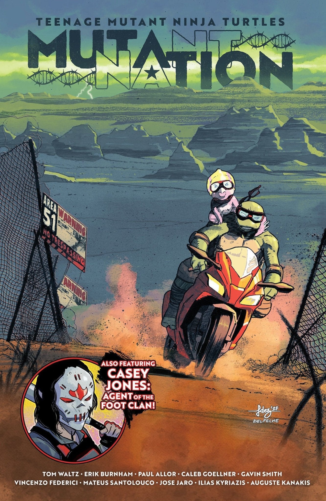 Tortugas Ninja Adolescentes Mutantes: Nación Mutante, Volumen 1