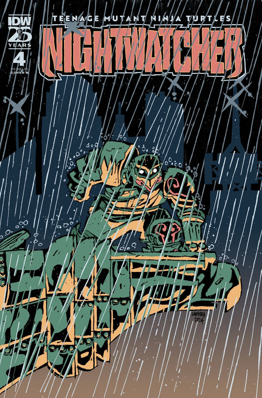 Teenage Mutant Ninja Turtles: Nightwatcher 4 Variant B (Lankry) - Cadets Toys & Comics