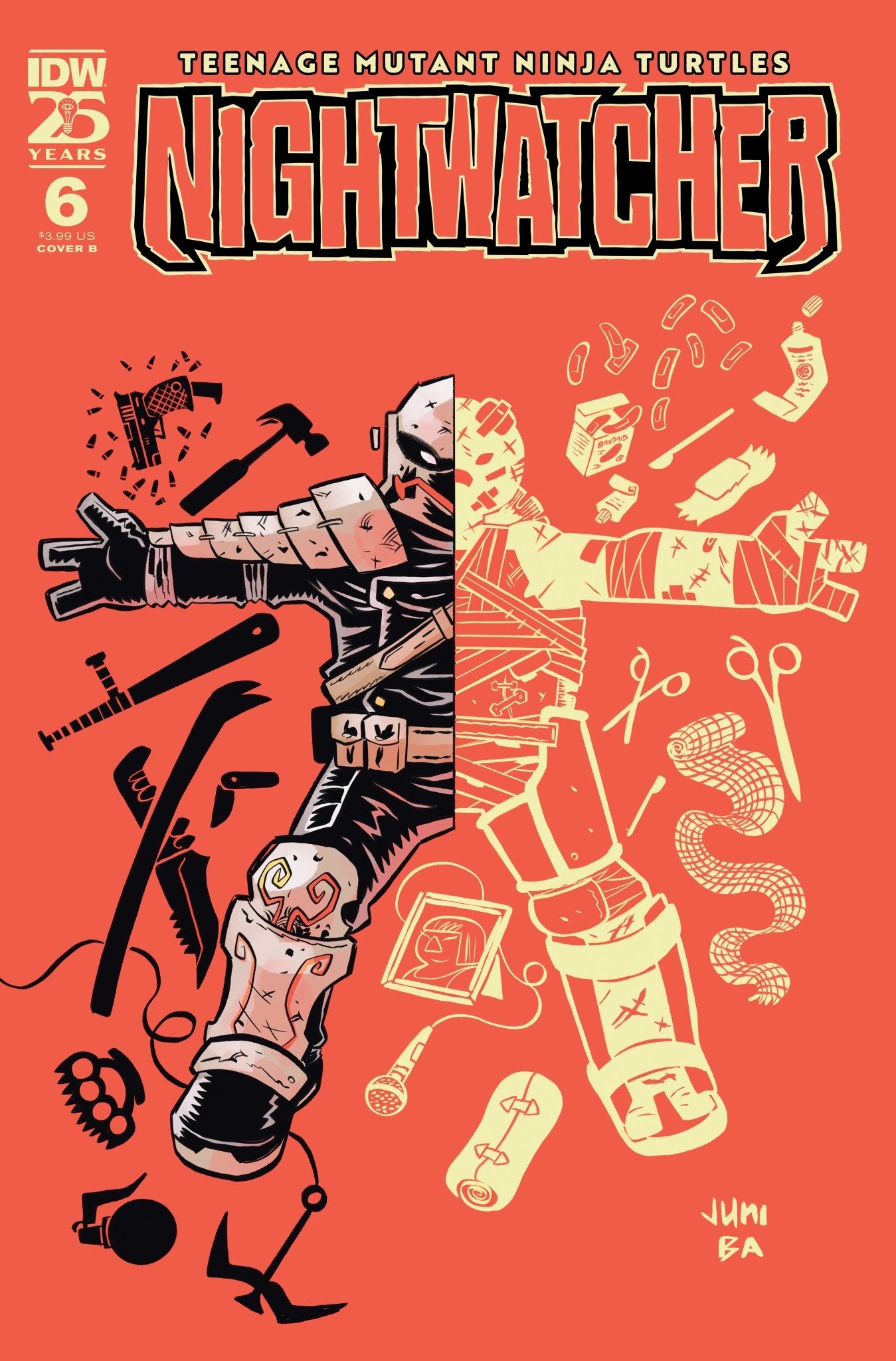 Teenage Mutant Ninja Turtles Nightwatcher 6 Cover B Ba - Cadets Toys & Comics