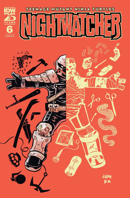 Teenage Mutant Ninja Turtles Nightwatcher 6 Cover B Ba - Cadets Toys & Comics