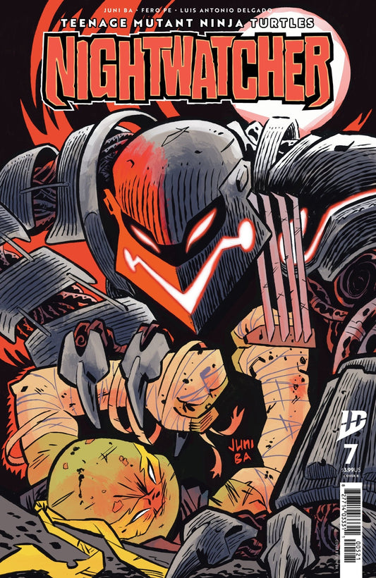 Teenage Mutant Ninja Turtles: Nightwatcher 7 Variant B (Ba) - Cadets Toys & Comics
