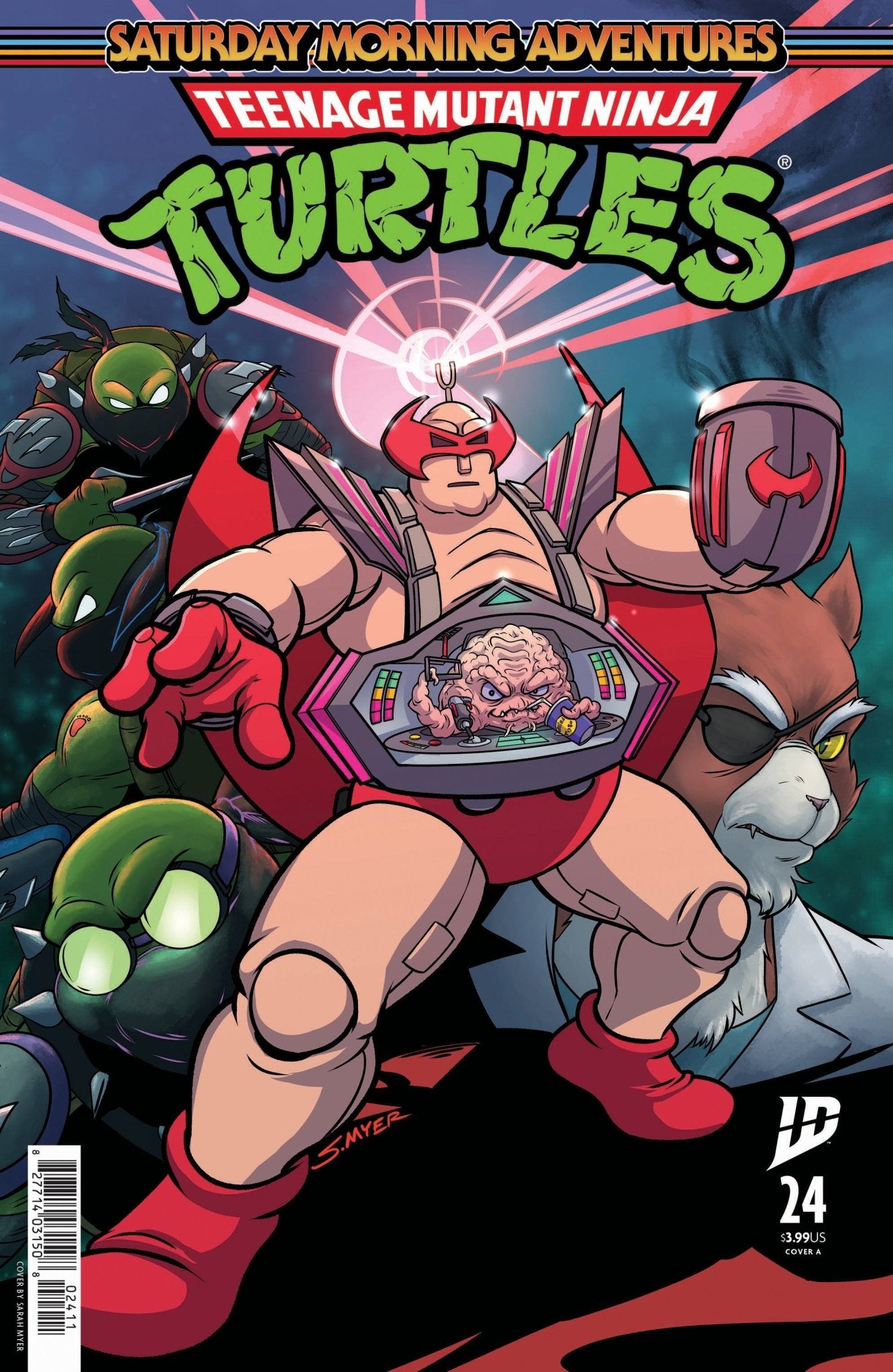 Teenage Mutant Ninja Turtles Saturday Morning Adventure 24 Cover A Myer - Cadets Toys & Comics