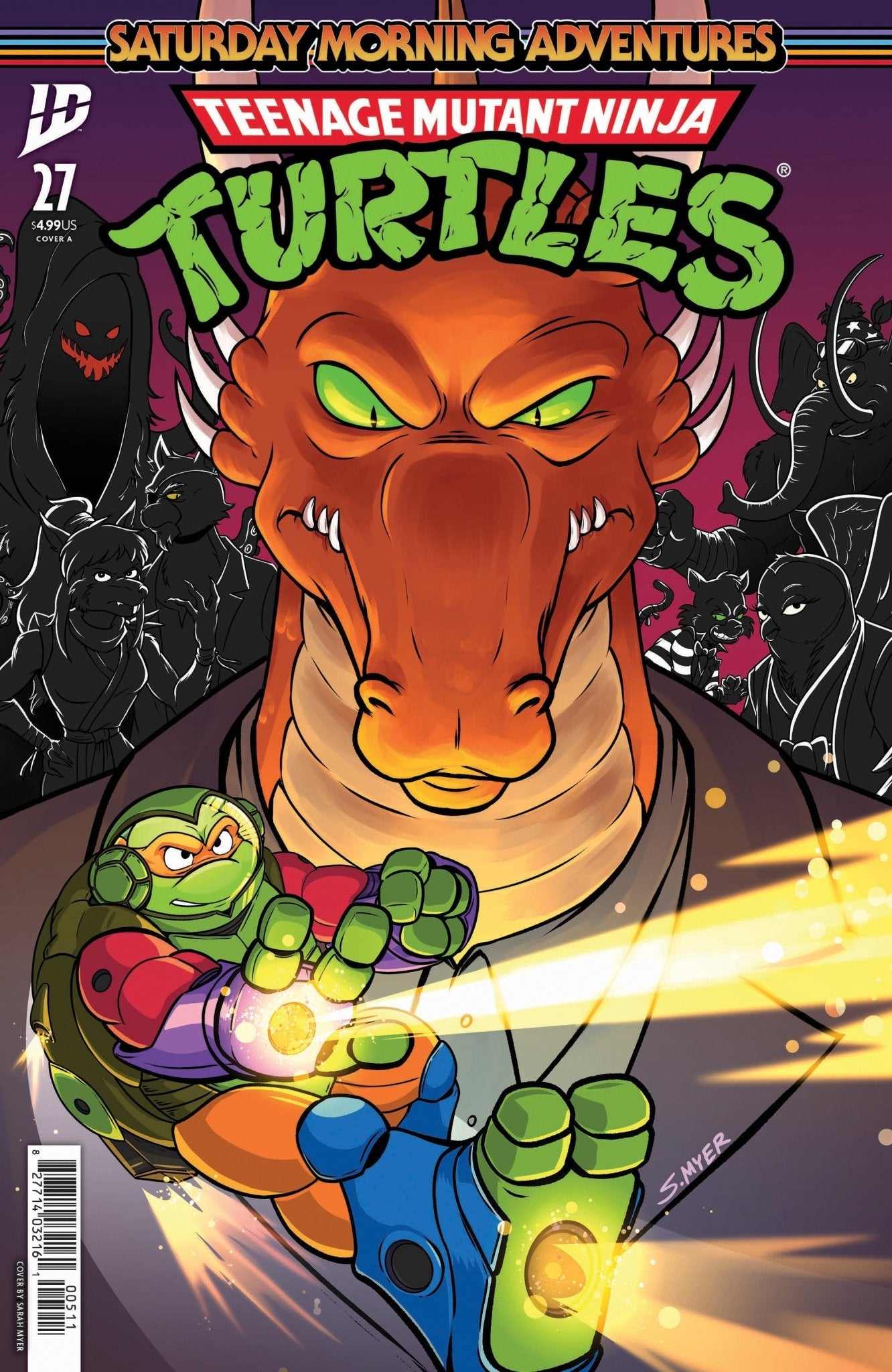 Tortugas Ninja Adolescentes Mutantes: Aventuras de los Sábados por la Mañana #27 Portada A (Myer)