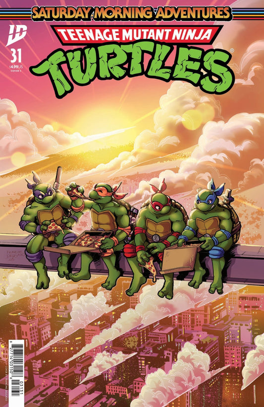 Teenage Mutant Ninja Turtles: Saturday Morning Adventures 31 Variant C (Delgado) - Cadets Toys & Comics