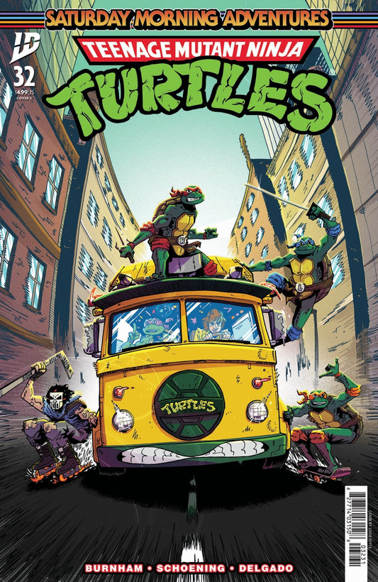 Teenage Mutant Ninja Turtles: Saturday Morning Adventures 32 Variant C (Joyce) - Cadets Toys & Comics