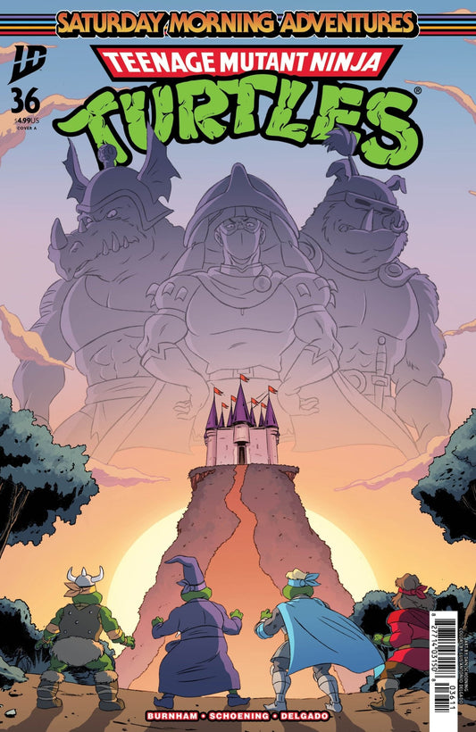 Teenage Mutant Ninja Turtles: Saturday Morning Adventures 36 Cover A (Schoening) - Cadets Toys & Comics