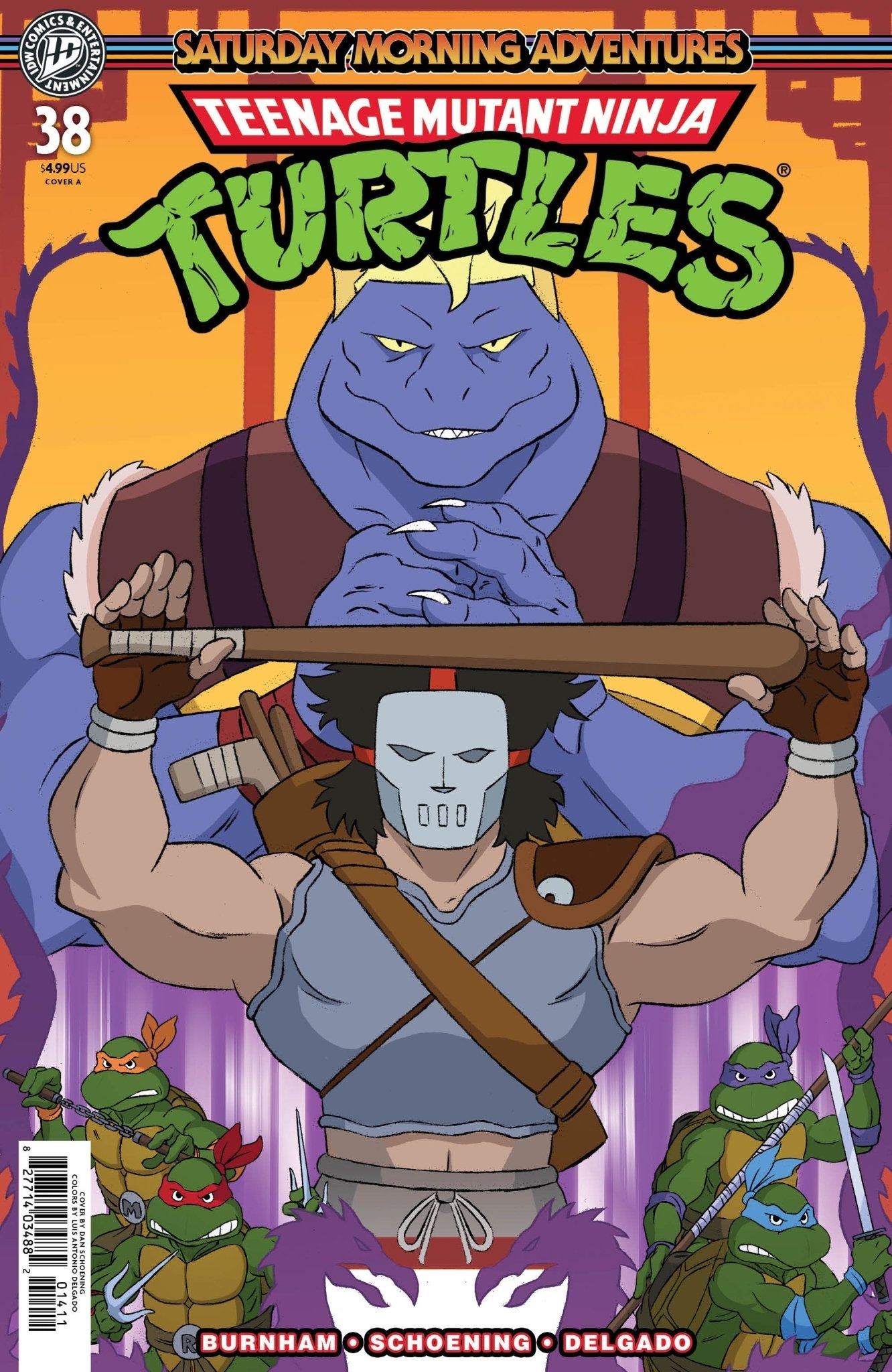 Teenage Mutant Ninja Turtles: Saturday Morning Adventures 38 Cover A (Schoening) - Cadets Toys & Comics