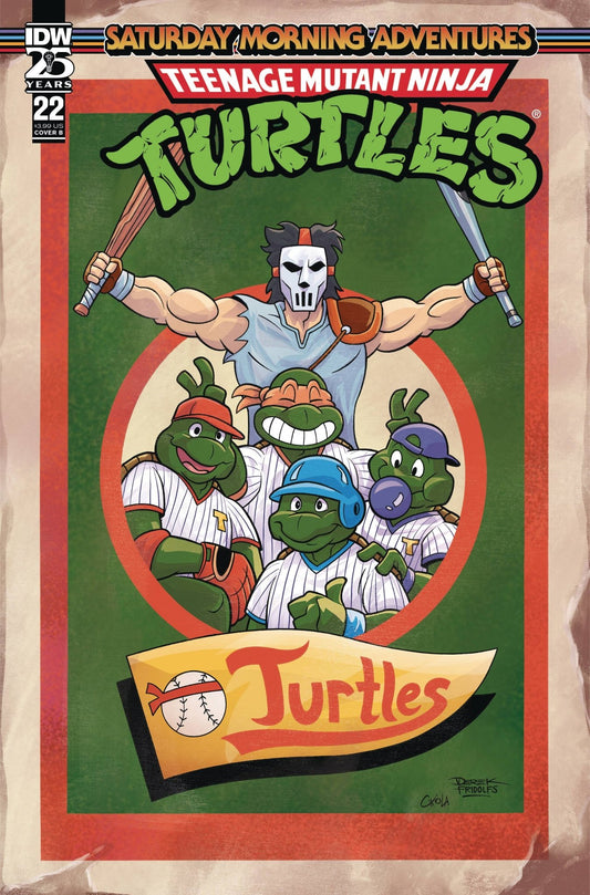 Teenage Mutant Ninja Turtles: Saturday Morning Adventures Continued 22 Cover B - Cadets Toys & Comics