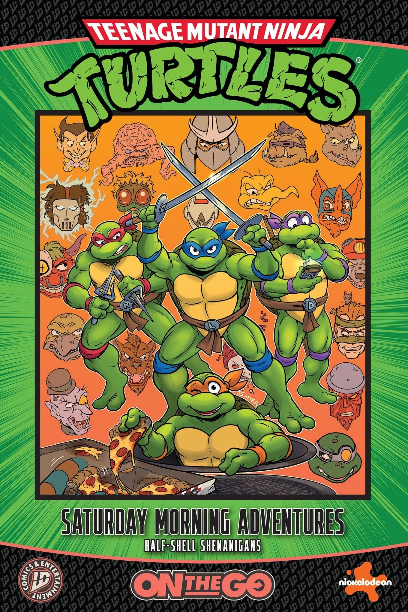  Teenage Mutant Ninja Turtles: Saturday Morning Adventures On The Go: Half Shell Shenanigans - Cadets Toys & Comics