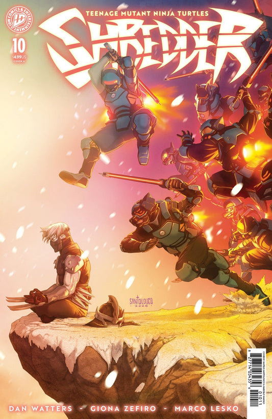 Teenage Mutant Ninja Turtles: Shredder 10 Cover A (Santolouco) - Cadets Toys & Comics