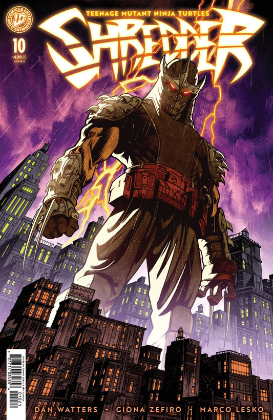 Teenage Mutant Ninja Turtles: Shredder 10 Variant B (Earls) - Cadets Toys & Comics