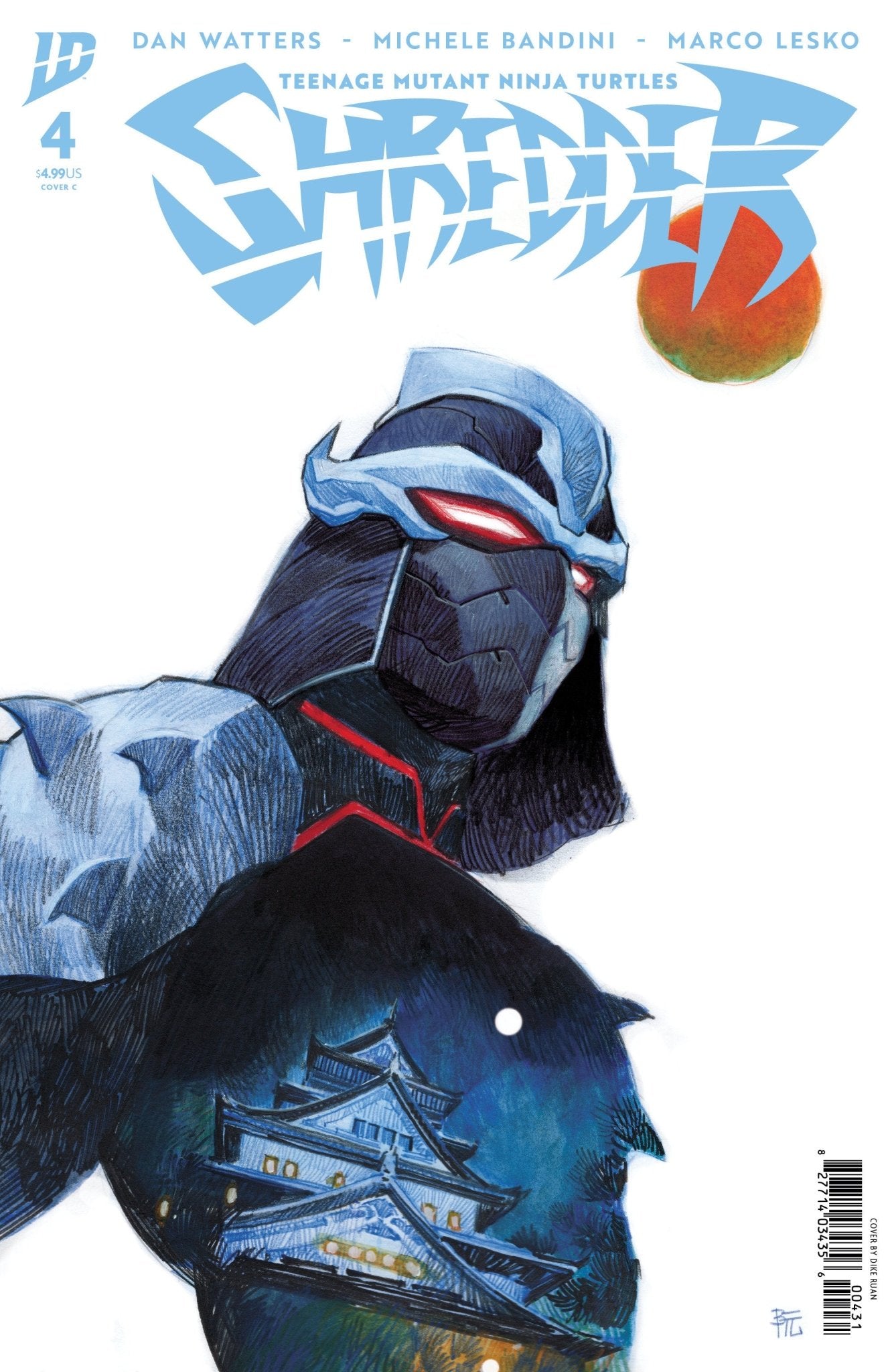 Teenage Mutant Ninja Turtles: Shredder 4 Variant C (Ruan) - Cadets Toys & Comics