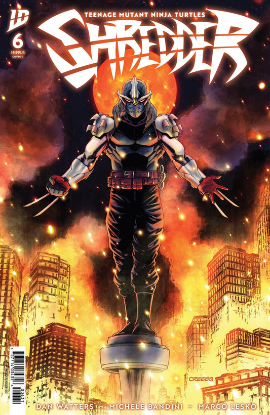 Teenage Mutant Ninja Turtles: Shredder 6 Variant C (Creees Lee) - Cadets Toys & Comics