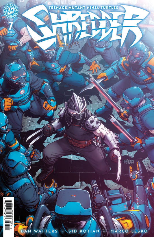 Teenage Mutant Ninja Turtles: Shredder 7 Cover A (Santolouco) - Cadets Toys & Comics