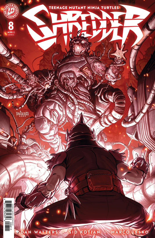 Teenage Mutant Ninja Turtles: Shredder 8 Cover A (Santolouco) - Cadets Toys & Comics