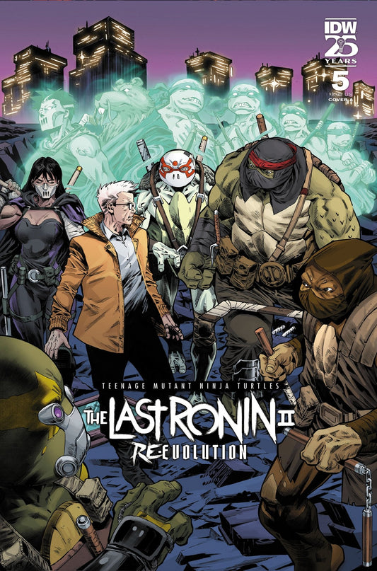 Teenage Mutant Ninja Turtles The Last Ronin II Re Evolution 5 Cover A Escorzas (Mature) - Cadets Toys & Comics