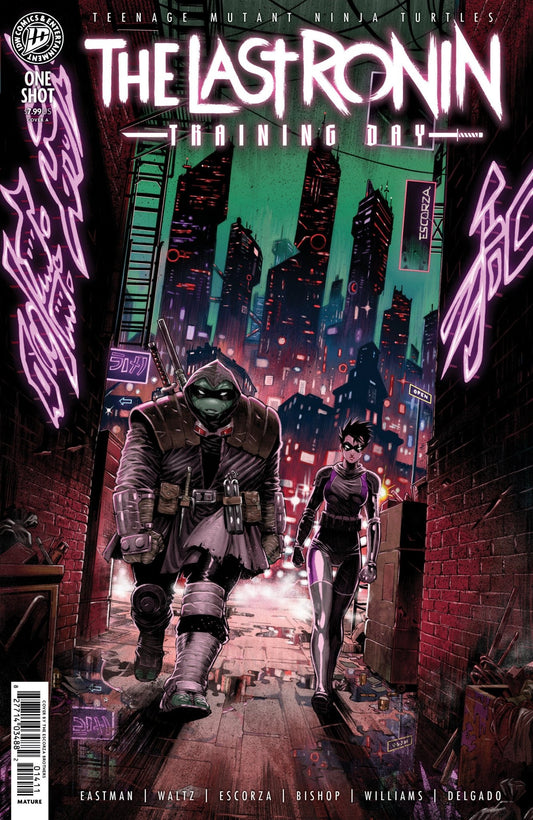 Teenage Mutant Ninja Turtles: The Last Ronin Training Day Cover A (Escorza Brothers) - Cadets Toys & Comics