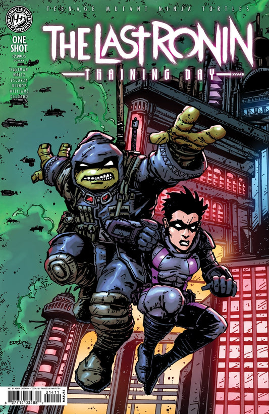 Teenage Mutant Ninja Turtles: The Last Ronin Training Day Variant B (Eastman) - Cadets Toys & Comics