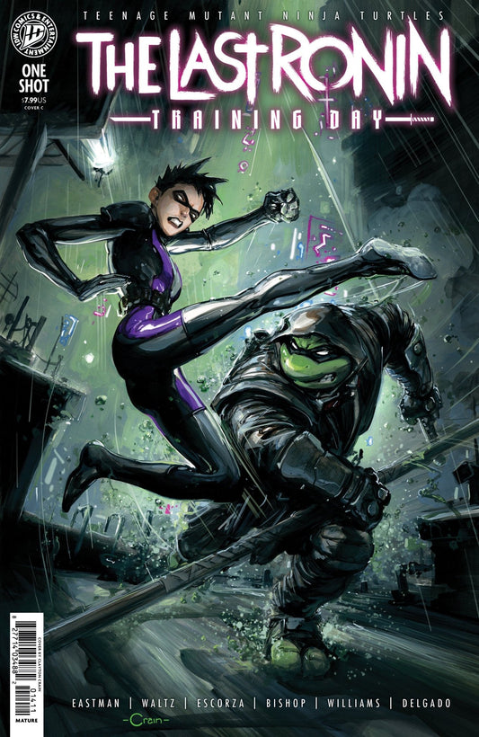 Teenage Mutant Ninja Turtles: The Last Ronin Training Day Variant C (Crain) - Cadets Toys & Comics