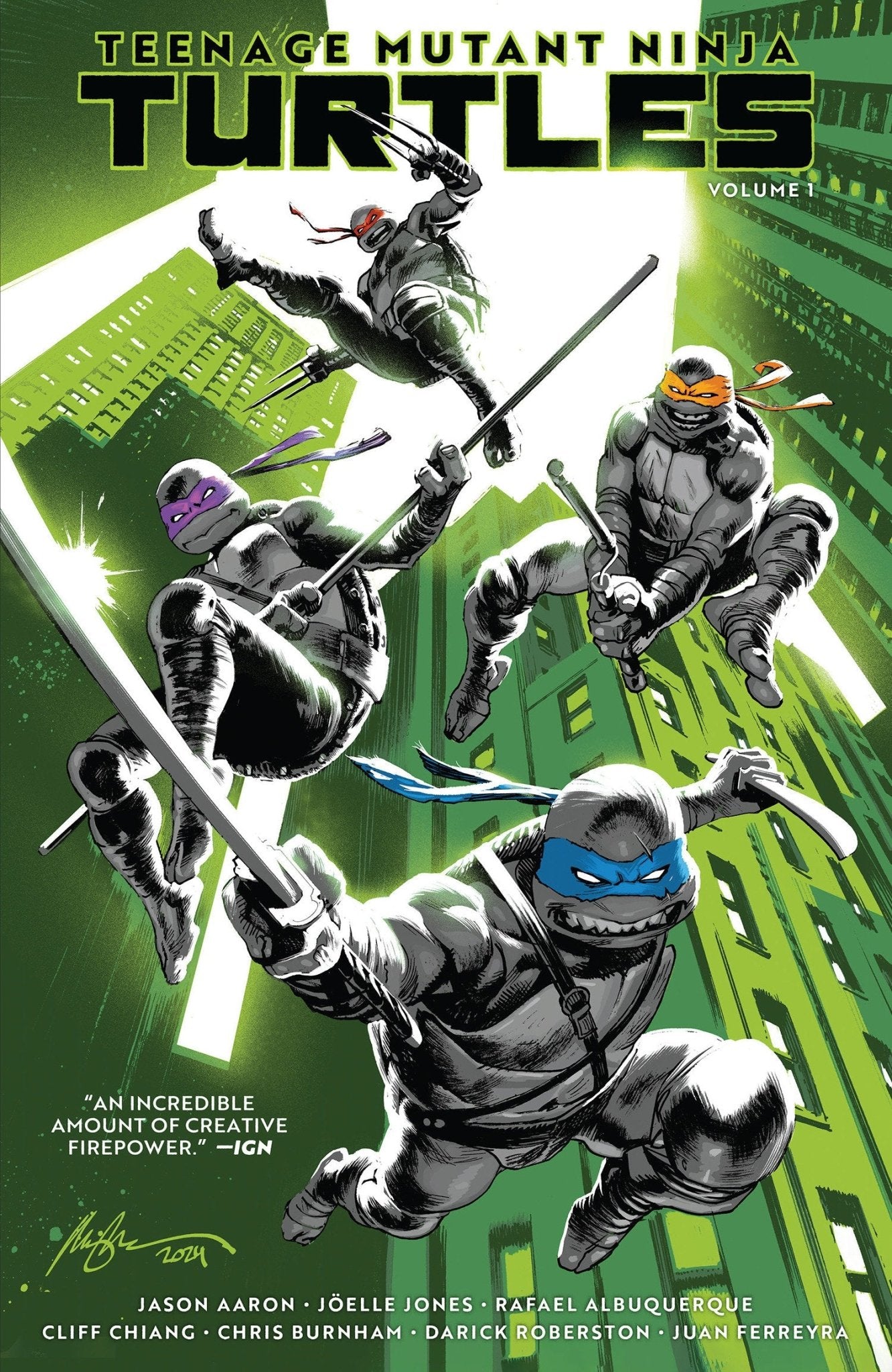 Tortugas Ninja Adolescentes Mutantes, Volumen 1: Regreso a Nueva York