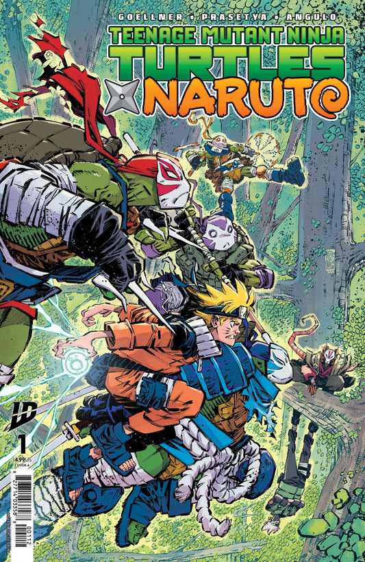 Teenage Mutant Ninja Turtles X Naruto 1 Cover A (Corona) 2nd Print - Cadets Toys & Comics