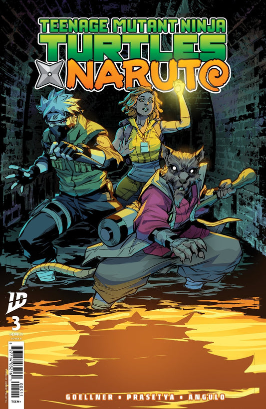 Teenage Mutant Ninja Turtles X Naruto 3 Variant B (Prasetya) - Cadets Toys & Comics
