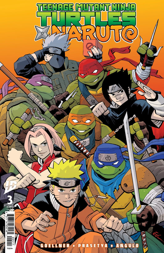 Teenage Mutant Ninja Turtles X Naruto 3 Variant D (Young) - Cadets Toys & Comics