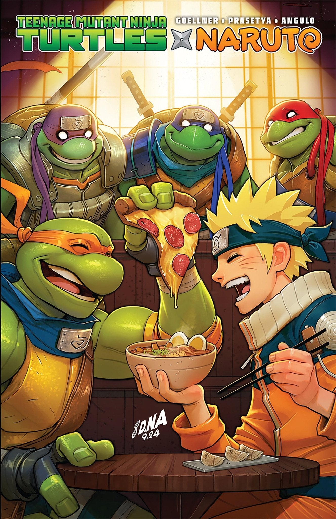 Tortugas Ninja Mutantes Adolescentes X Naruto (Mercado Directo)