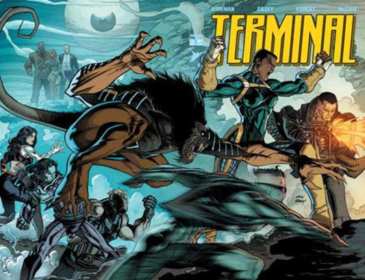 Terminal 1 Cover A Andy Kubert & Dave Mccaig Connecting Wraparound (Mature) - Cadets Toys & Comics