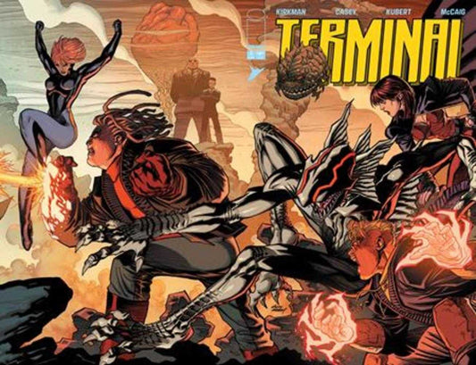 Terminal 1 Cover B Andy Kubert & Dave Mccaig Connecting Wraparound Variant (Mature) - Cadets Toys & Comics