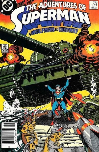 The Adventures of Superman #427 (Newsstand Edition)