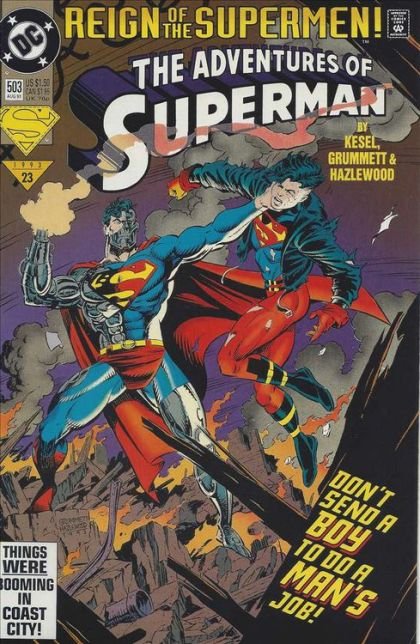 The Adventures of Superman #503 (Direct Edition)