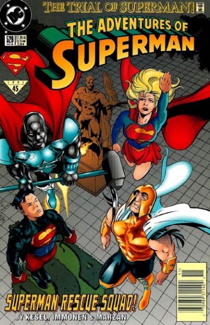 The Adventures of Superman #529 (Newsstand Edition)