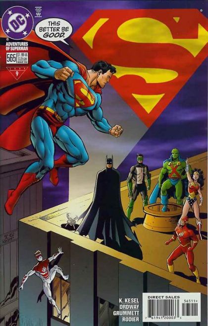 The Adventures of Superman #565 (Direct Edition)