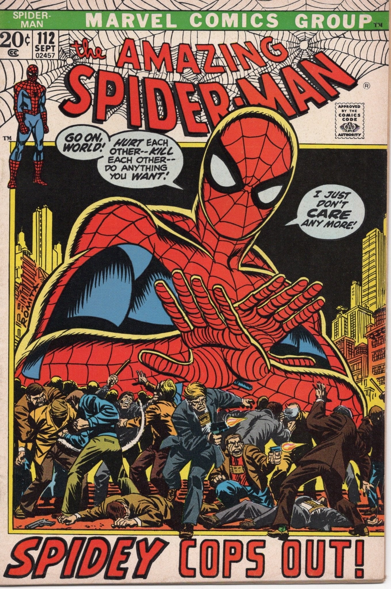 The Amazing Spider - Man, Vol. 1 112 - Cadets Toys & Comics