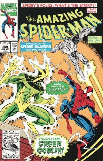 The Amazing Spider-Man, Vol. 1 #369A (Direct Edition)