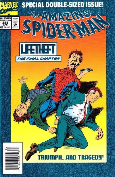 The Amazing Spider-Man, Vol. 1 #388A (Deluxe Embossed Foil Newstand Edition) (Copy)
