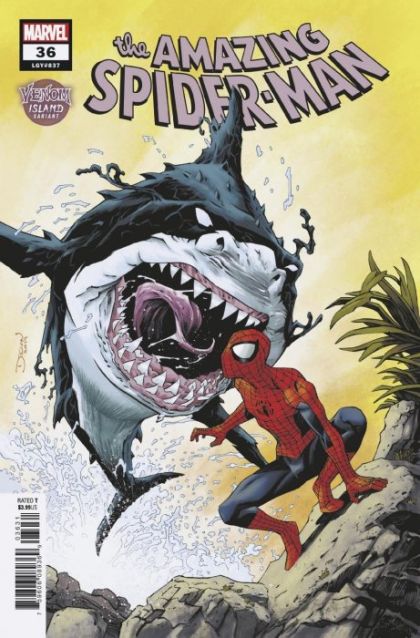 El Asombroso Hombre Araña, Vol. 5 #36C (Portada variante de Declan Shalvey: Isla del Veneno)