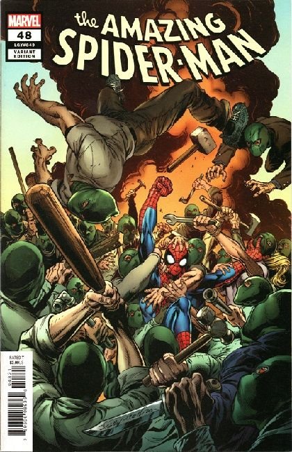 The Amazing Spider-Man, Vol. 5 #48B (Mark Bagley Variant Cover)