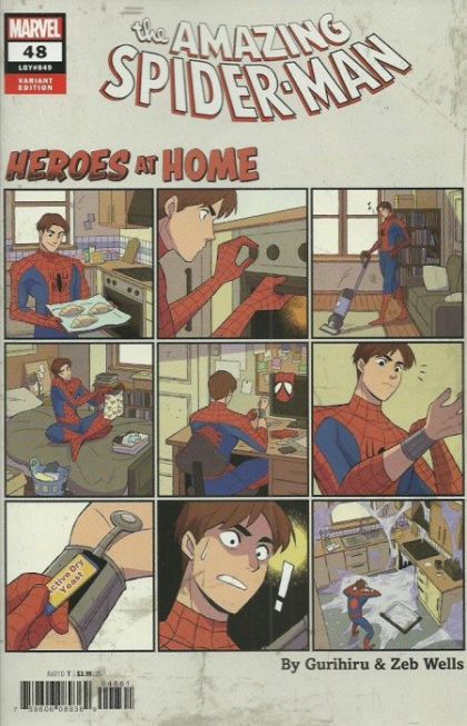 The Amazing Spider-Man, Vol. 5 #48C (Heroes At Home)
