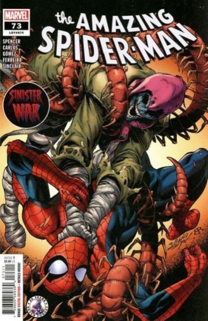 The Amazing Spider-Man, Vol. 5 #73A (Regular Mark Bagley Cover)