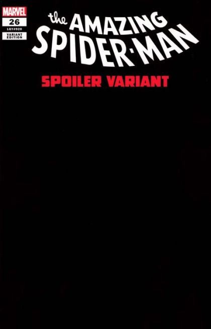 The Amazing Spider-Man, Vol. 6 #26D (Gary Frank Spoiler Variant)