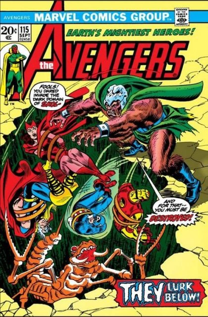 The Avengers, Vol. 1 #115A - Below Us the Battle! / Prologue: Alliance Most Foul!