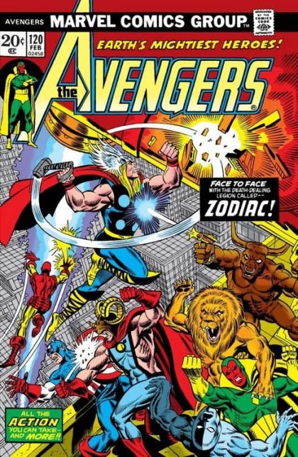 The Avengers, Vol. 1 #120A - Death-Stars of the Zodiac!