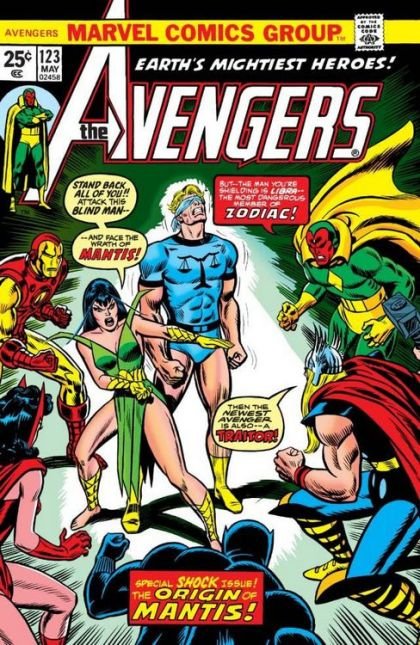 The Avengers, Vol. 1 #123 - Vengence in Viet Nam! - or - An Origin for Mantis!